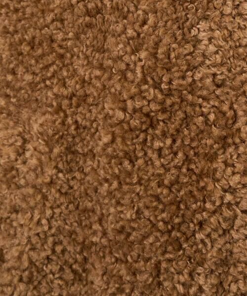 GEORGES RECH / ジョルジュ・レッシュ セットアップ | テディボアスタンドカラーポンチョジャケット | 詳細11