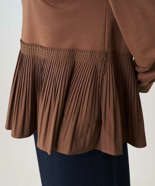 GEORGES RECH / ジョルジュ・レッシュ カットソー | プリーツ切替プルオーバー | 詳細10