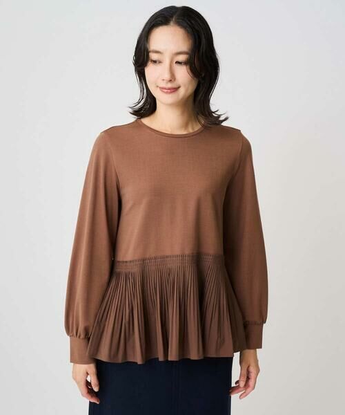 GEORGES RECH / ジョルジュ・レッシュ カットソー | プリーツ切替プルオーバー | 詳細5