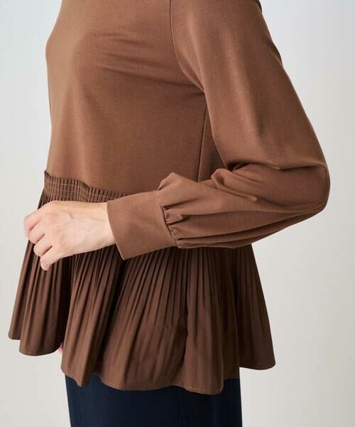 GEORGES RECH / ジョルジュ・レッシュ カットソー | プリーツ切替プルオーバー | 詳細9