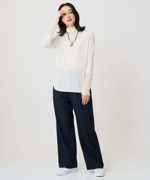 GEORGES RECH / ジョルジュ・レッシュ カットソー | カシミヤハイネックチュールカットソー | 詳細12