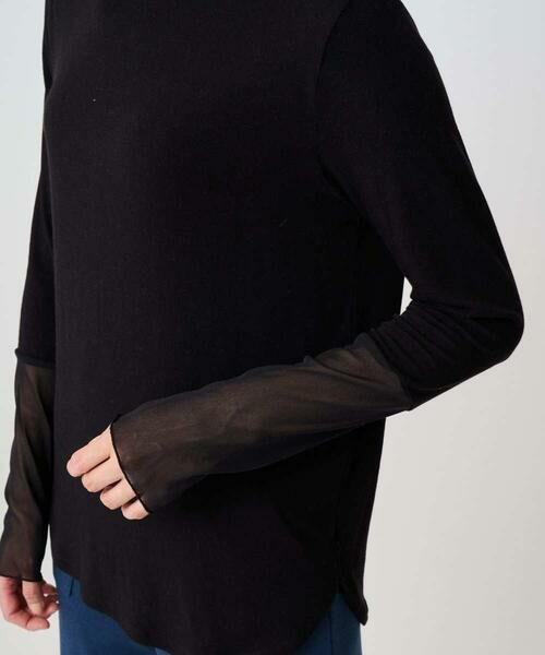 GEORGES RECH / ジョルジュ・レッシュ カットソー | カシミヤハイネックチュールカットソー | 詳細7