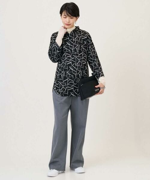 GEORGES RECH / ジョルジュ・レッシュ カットソー | [日本製]ダブルフェイスミニフード9分袖ロゴカットソー | 詳細16