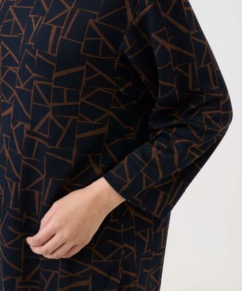 GEORGES RECH / ジョルジュ・レッシュ カットソー | [日本製]ダブルフェイスミニフード9分袖ロゴカットソー | 詳細8