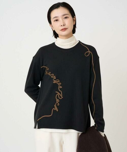 GEORGES RECH / ジョルジュ・レッシュ カットソー | ロゴポンチジャージープルオーバー | 詳細1