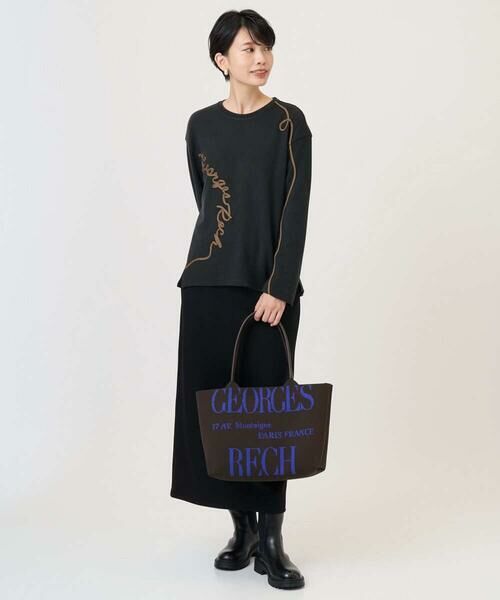 GEORGES RECH / ジョルジュ・レッシュ カットソー | ロゴポンチジャージープルオーバー | 詳細14
