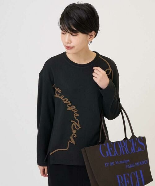 GEORGES RECH / ジョルジュ・レッシュ カットソー | ロゴポンチジャージープルオーバー | 詳細2