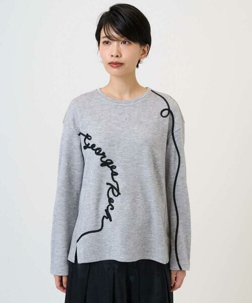 GEORGES RECH / ジョルジュ・レッシュ カットソー | ロゴポンチジャージープルオーバー | 詳細4