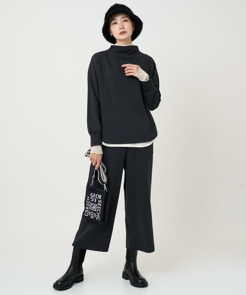 GEORGES RECH / ジョルジュ・レッシュ カットソー | [セットアップ対応]ボトルネックドルマンスリーブジャージーカットソー | 詳細17
