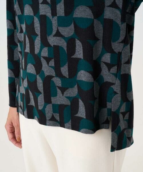 GEORGES RECH / ジョルジュ・レッシュ カットソー | [日本製]起毛ジャガードハイネックプルオーバー | 詳細16