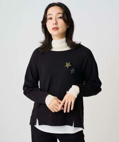 GEORGES RECH / ジョルジュ・レッシュ カットソー | [保湿/吸湿/発熱]デュアルウォームスクエアネックプルオーバー