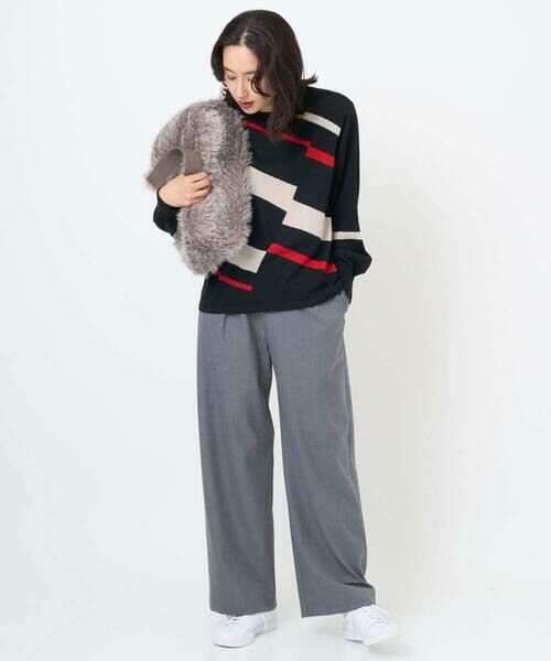 GEORGES RECH / ジョルジュ・レッシュ チノ・ワークパンツ | [日本製]裏起毛シャンブレージョガーワイドパンツ | 詳細20