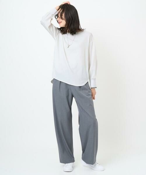 GEORGES RECH / ジョルジュ・レッシュ チノ・ワークパンツ | [日本製]裏起毛シャンブレージョガーワイドパンツ | 詳細22