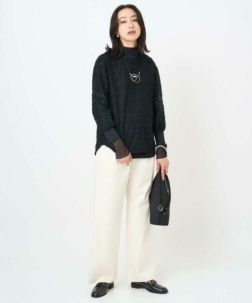 GEORGES RECH / ジョルジュ・レッシュ チノ・ワークパンツ | [日本製]裏起毛シャンブレージョガーワイドパンツ | 詳細30