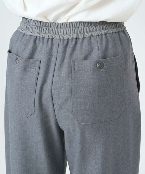 GEORGES RECH / ジョルジュ・レッシュ チノ・ワークパンツ | [日本製]裏起毛シャンブレージョガーワイドパンツ | 詳細5