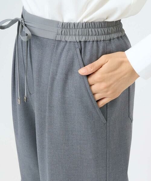 GEORGES RECH / ジョルジュ・レッシュ チノ・ワークパンツ | [日本製]裏起毛シャンブレージョガーワイドパンツ | 詳細7