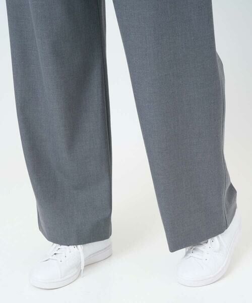 GEORGES RECH / ジョルジュ・レッシュ チノ・ワークパンツ | [日本製]裏起毛シャンブレージョガーワイドパンツ | 詳細8