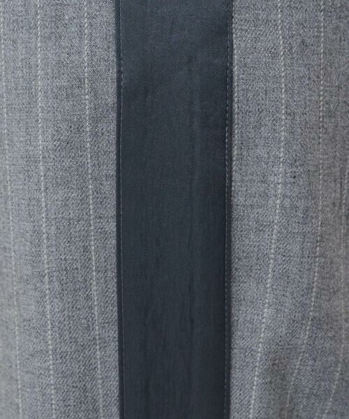 GEORGES RECH / ジョルジュ・レッシュ その他パンツ | [日本製]サイドラインウールストライプワイドパンツ | 詳細13