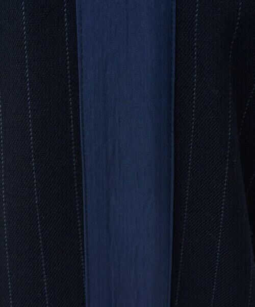 GEORGES RECH / ジョルジュ・レッシュ その他パンツ | [日本製]サイドラインウールストライプワイドパンツ | 詳細14