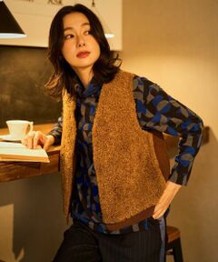 GEORGES RECH / ジョルジュ・レッシュ ベスト | ボアニットコンビベスト