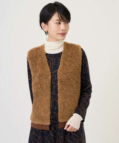 GEORGES RECH / ジョルジュ・レッシュ ベスト | ボアニットコンビベスト | 詳細1