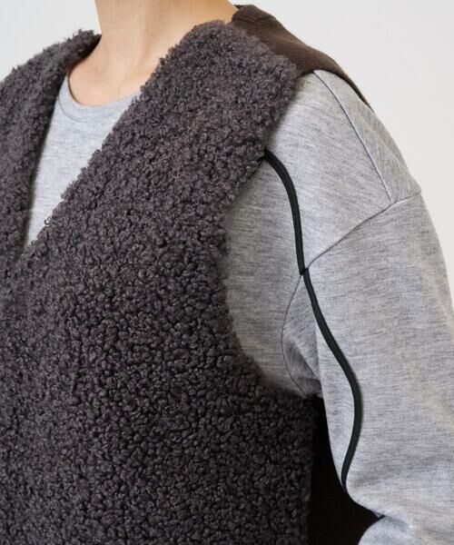 GEORGES RECH / ジョルジュ・レッシュ ベスト | ボアニットコンビベスト | 詳細10