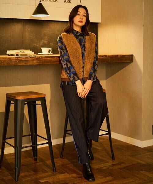 GEORGES RECH / ジョルジュ・レッシュ ベスト | ボアニットコンビベスト | 詳細24