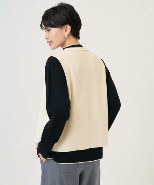 GEORGES RECH / ジョルジュ・レッシュ ベスト | ボアニットコンビベスト | 詳細3