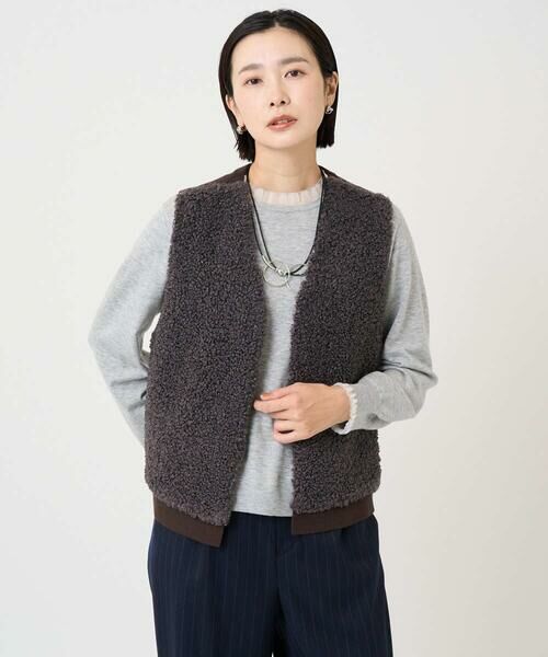 GEORGES RECH / ジョルジュ・レッシュ ベスト | ボアニットコンビベスト | 詳細4