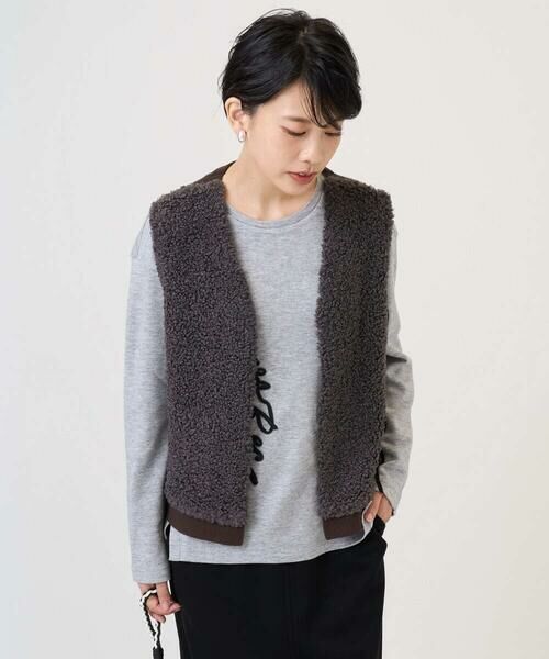 GEORGES RECH / ジョルジュ・レッシュ ベスト | ボアニットコンビベスト | 詳細5