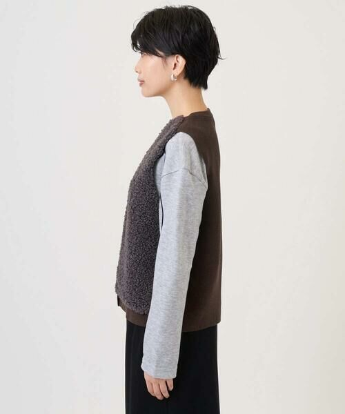 GEORGES RECH / ジョルジュ・レッシュ ベスト | ボアニットコンビベスト | 詳細7