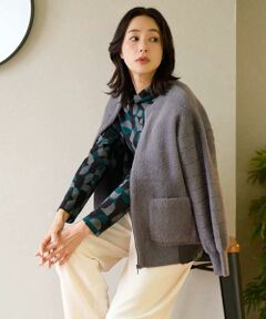 GEORGES RECH / ジョルジュ・レッシュ カーディガン・ボレロ | フェザーヤーンリバーカーディガン