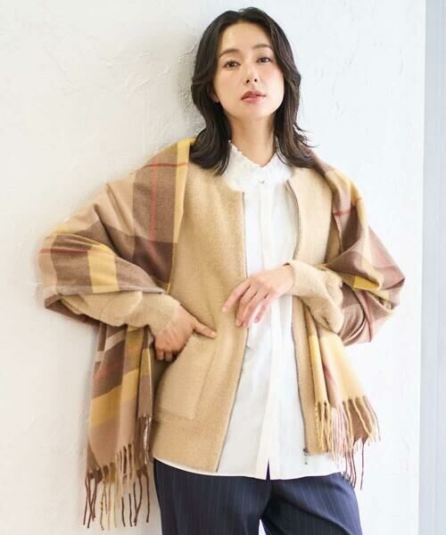 GEORGES RECH / ジョルジュ・レッシュ カーディガン・ボレロ | フェザーヤーンリバーカーディガン | 詳細3