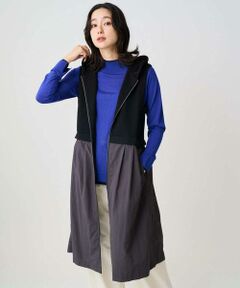 GEORGES RECH / ジョルジュ・レッシュ セットアップ | ダンボールタフタドッキングロングジレ