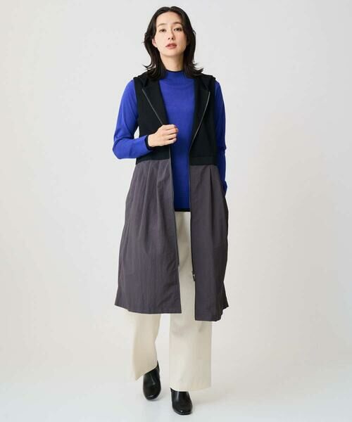 GEORGES RECH / ジョルジュ・レッシュ セットアップ | ダンボールタフタドッキングロングジレ | 詳細12