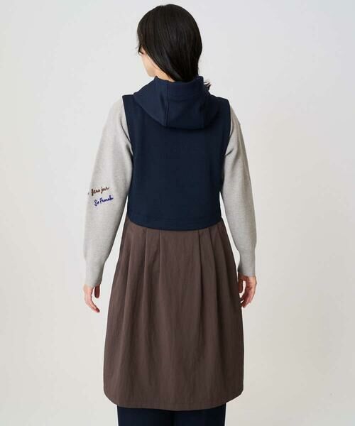 GEORGES RECH / ジョルジュ・レッシュ セットアップ | ダンボールタフタドッキングロングジレ | 詳細4