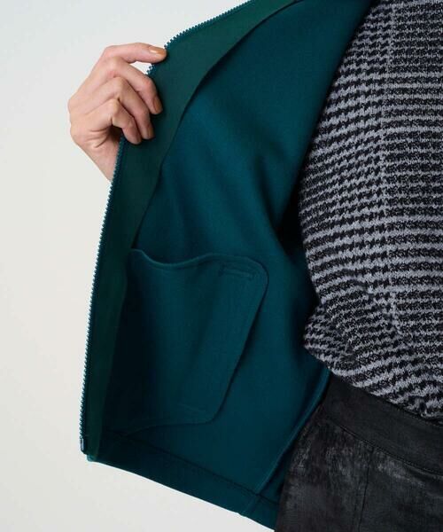 GEORGES RECH / ジョルジュ・レッシュ ノーカラージャケット | [セットアップ対応]ノーカラージャージージップ羽織 | 詳細11