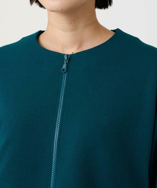 GEORGES RECH / ジョルジュ・レッシュ ノーカラージャケット | [セットアップ対応]ノーカラージャージージップ羽織 | 詳細6