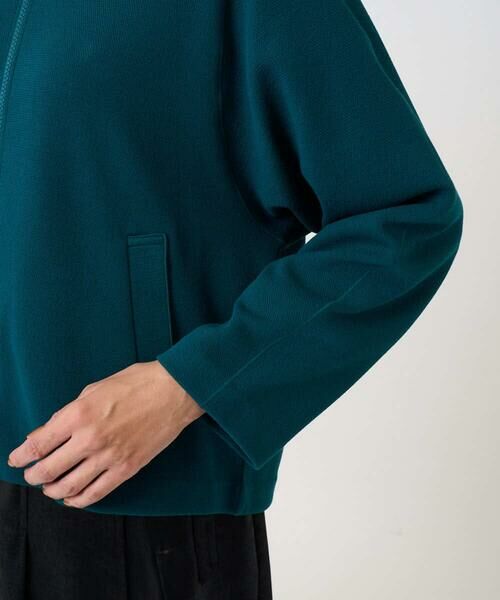 GEORGES RECH / ジョルジュ・レッシュ ノーカラージャケット | [セットアップ対応]ノーカラージャージージップ羽織 | 詳細7