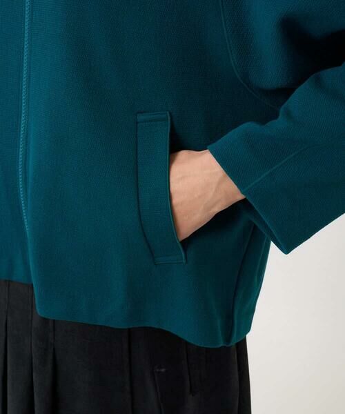 GEORGES RECH / ジョルジュ・レッシュ ノーカラージャケット | [セットアップ対応]ノーカラージャージージップ羽織 | 詳細8