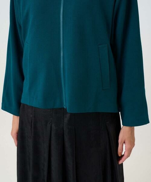 GEORGES RECH / ジョルジュ・レッシュ ノーカラージャケット | [セットアップ対応]ノーカラージャージージップ羽織 | 詳細9