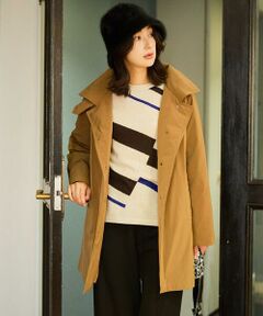 GEORGES RECH / ジョルジュ・レッシュ ダウンジャケット・ベスト | ステッチレスステンカラーミドルダウンコート