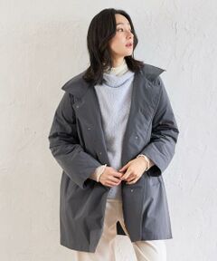 GEORGES RECH / ジョルジュ・レッシュ ダウンジャケット・ベスト | ステッチレスステンカラーミドルダウンコート