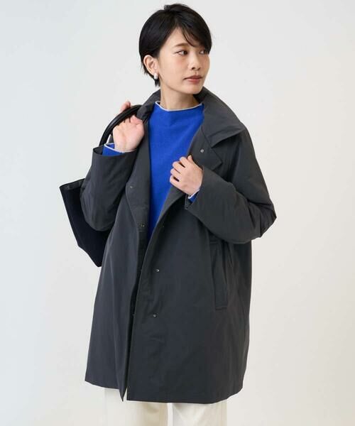 GEORGES RECH / ジョルジュ・レッシュ ダウンジャケット・ベスト | ステッチレスステンカラーミドルダウンコート | 詳細4