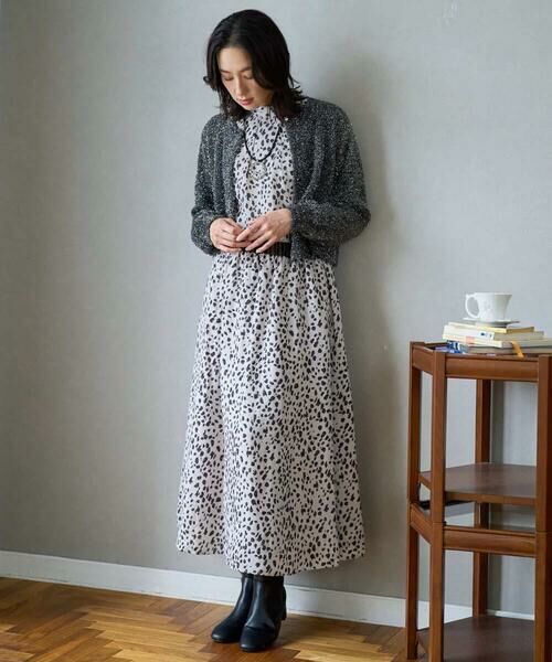 GEORGES RECH / ジョルジュ・レッシュ シャツ・ブラウス | [日本製/セットアップ対応]レオパードロールネックブラウス | 詳細16