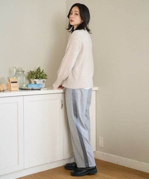 GEORGES RECH / ジョルジュ・レッシュ ニット・セーター | メタリックシャギーVネックニット | 詳細12