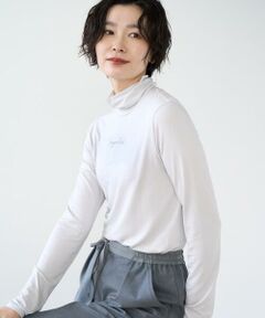 GEORGES RECH / ジョルジュ・レッシュ カットソー | ベアテンジャージーハイネックロゴカットソー