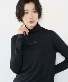 GEORGES RECH / ジョルジュ・レッシュ カットソー | ベアテンジャージーハイネックロゴカットソー