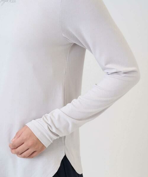 GEORGES RECH / ジョルジュ・レッシュ カットソー | ベアテンジャージーハイネックロゴカットソー | 詳細10