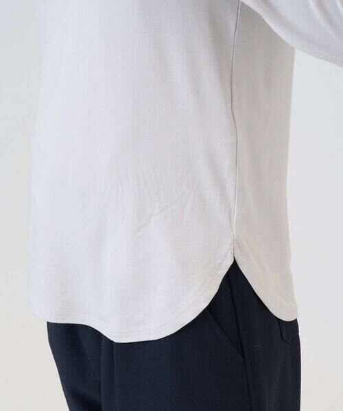 GEORGES RECH / ジョルジュ・レッシュ カットソー | ベアテンジャージーハイネックロゴカットソー | 詳細11